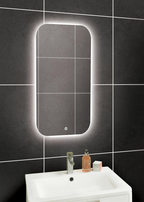 hib. Illuminated Mirror 800 x 400mm hib. Ambience LED Illuminated Mirror