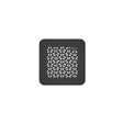 ROCA Wetroom Accessory Black ROCA Terran-N Alternative Shower Tray Waste Cover in Mosaic Pattern
