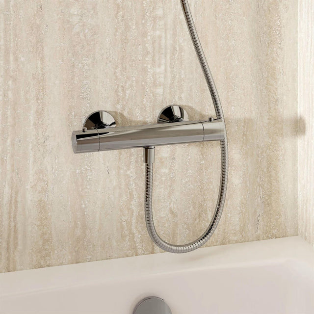 Crosswater Exposed Shower Valve Crosswater Kai Exposed Thermostatic Shower Valve in Chrome