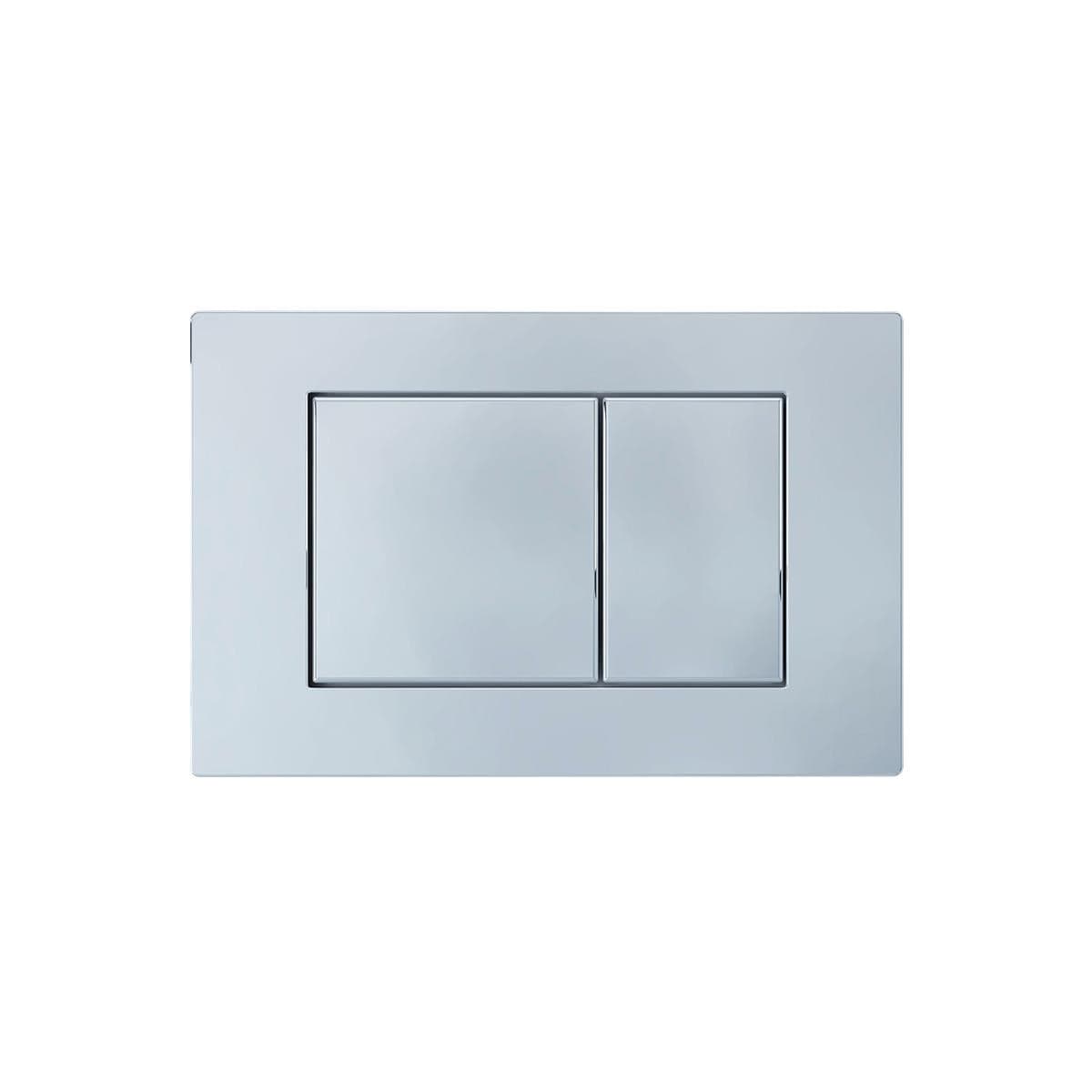 Imex Flush Plate Chrome Imex Square Button Stainless Steel Flush Plate (for IMFF01 & IMCC0 Cisterns)
