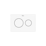 Roca Flush Plate Matt White Roca Duplo-S PS3 Flush Plate