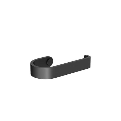 Crosswater Toilet Roll Holder Matt Black Crosswater Velo Toilet Roll Holder