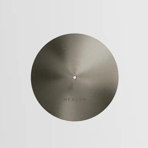 Merlyn Shower Waste Brushed Gun Metal Merlyn 90mm Waste Cover Cap