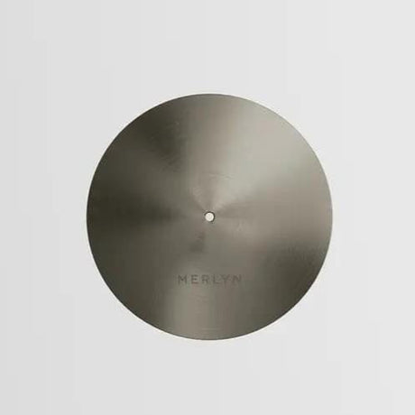 Merlyn Shower Waste Brushed Gun Metal Merlyn 90mm Waste Cover Cap