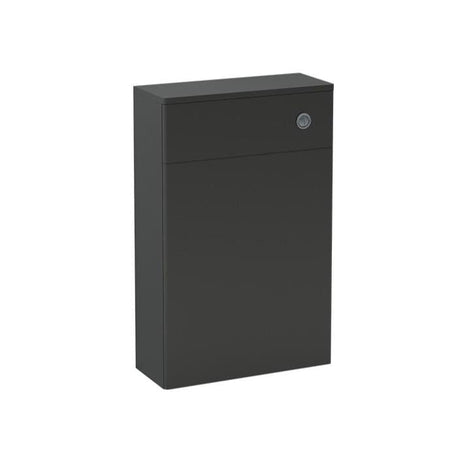 Aquarius WC Back To Wall Unit Matt Black Imex Croma WC Unit - 550mm Wide
