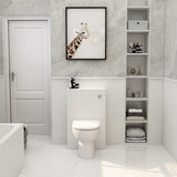 Aquarius WC Back To Wall Unit Matt White Imex Croma WC Unit - 550mm Wide