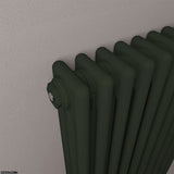 Eastbrook Rivassa Traditional 3 Column Radiator in Matt Black