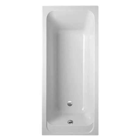 Villeroy and Boch Single Ended Bath 1600 x 700mm Villeroy & Boch Architectura Rectangular Single Ended Bath in White Alpin