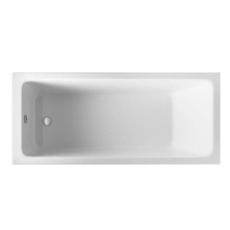 Eastbrook Portland Single Ended Bath 1600 x 800mm in 5mm White Acrylic