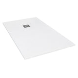 Tissino Rectangle Shower Tray 1700 x 1000mm Tissino Giorgio2 Rectangle Shower Tray in White Slate