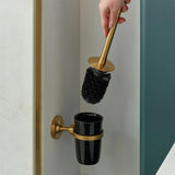 Vado Toilet Brush Booth & Co. Axbridge Wall Mounted Toilet Brush and Holder