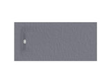 Crosswater Rectangle Shower Tray Light Grey / 800 x 1700 Crosswater Vito Textured Rectangle Shower Tray with Waste