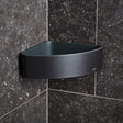 Miller Basket Matt Black Miller Signature Corner Shower Basket