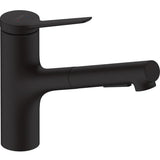 Hansgrohe Kitchen Tap Hansgrohe Zesis M33 Single Lever Kitchen Mixer Tap 150 with Pull-Out Spray