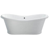 Burlington Admiral Oval Freestanding Bath - 1800 x 885mm