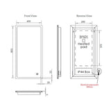 hib. Illuminated Mirror hib. Vega LED Illuminated Mirror