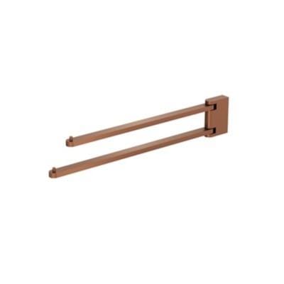 Crosswater Towel Rails and Rings Crosswater MPRO Double Swivel Towel Rail