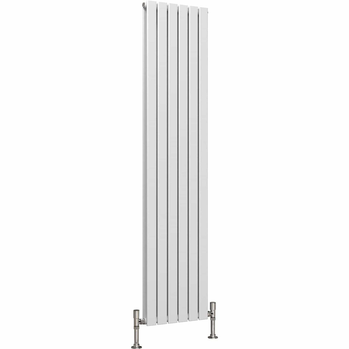 Aquarius Bathrooms Panel Radiator 1800 x420mm / White Aquarius Flat Double Vertical Panel Radiator