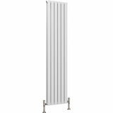 Aquarius Bathrooms Panel Radiator 1800 x420mm / White Aquarius Flat Double Vertical Panel Radiator