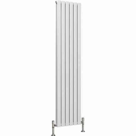 Aquarius Bathrooms Panel Radiator 1800 x420mm / White Aquarius Flat Double Vertical Panel Radiator