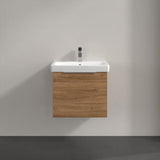 Villeroy & Boch Wall Mounted Vanity Unit Villeroy & Boch Architectura Wall Hung Vanity Unit 550mm One Drawer with Basin
