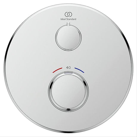 Ideal Standard Concealed Shower Valve Ideal Standard Ceratherm T25 Single Outlet Concealed Valve Trim-set in Chrome