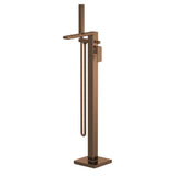 Aquarius Bathrooms Freestanding Bath Filler Aquarius Tetra Freestanding Bath Mixer Tap with Pencil Shower Handset