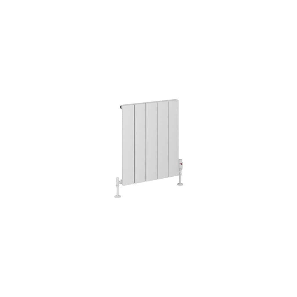 Eastbrook Panel Radiator Eastbrook Rosano Straight Horizontal Aluminium Radiator  in Matt White