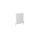 Eastbrook Panel Radiator Eastbrook Rosano Straight Horizontal Aluminium Radiator  in Matt White