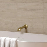 Crosswater Bath Spout Brushed Brass Crosswater Belgravia Bath Spout
