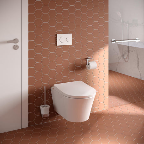 TOTO Wall Hung Toilet TOTO GP Wall Hung Rimless Toilet with Tornado Flush and Soft Close Seat