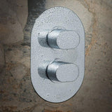 Vado Concealed Shower Valve VADO DX Life 1 Outlet, 2 Handle Concealed Thermostatic Shower Valve in Chrome