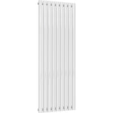 Aquarius Bathrooms Column Radiator 1600 x540mm Aquarius Athens Single Vertical Column Radiator in White