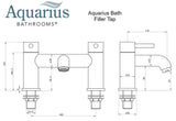 Aquarius Bath Mixer Aquarius Zanelli Bath Filler Tap