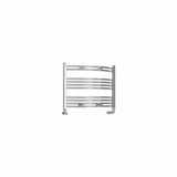 Eastbrook Ladder Rail Eastbrook Wendover Curved Vertical Heated Towel Rail in Chrome