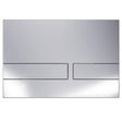 Crosswater Flush Plate Chrome Crosswater Venue Flush Plate