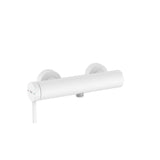 Roca Exposed Shower Valve Matt White Roca Ona Wall Mounted Single Lever Manual Shower Mixer Valve