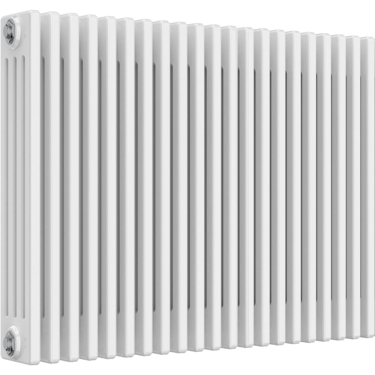 Aquarius Bathrooms Column Radiator Aquarius Foundry Horizontal 4 Column Radiator in White