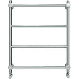 Vogue Designer Towel Radiator 850 x 650 / Electric Only Vogue Venture Straight Designer Towel Radiator in Chrome