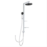 Ideal Standard Shower Riser Rail Ideal Standard Ceratherm ALU+ Rigid Riser Rail with Diverter, Showerhead, Handset and Shelves