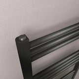 Eastbrook Wendover Straight Heated Towel Rail in Brushed Gunmetal