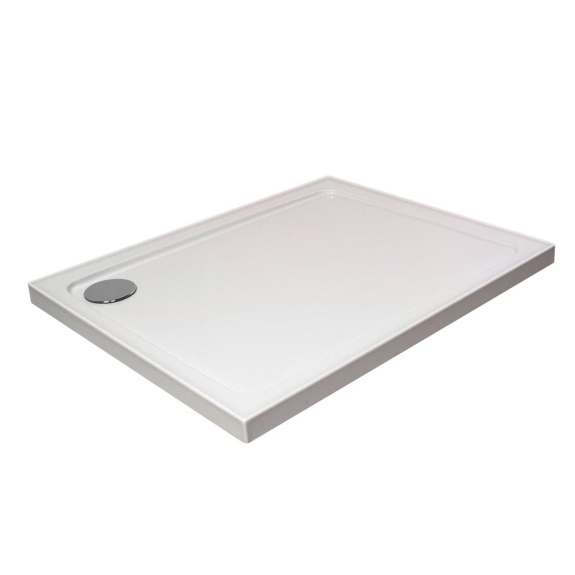 Aquarius Bathrooms Rectangle Shower Tray Aquarius Urbano Rectangular Stone Resin Shower Tray with 4 Upstands