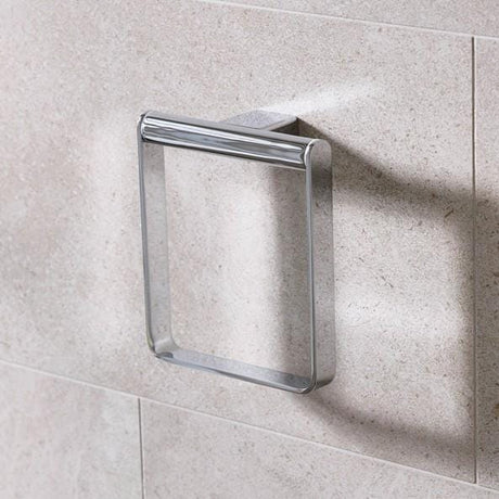 Miller Towel Rails and Rings Chrome Miller Miami Towel Ring
