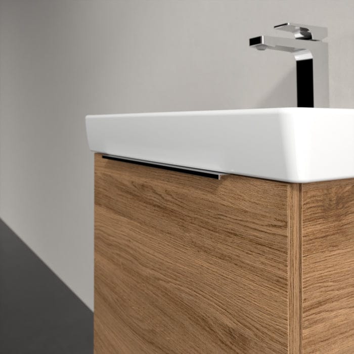 Villeroy & Boch Wall Mounted Vanity Unit Villeroy & Boch Architectura Wall Hung Vanity Unit 500mm One Drawer with Basin
