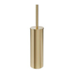 Crosswater Toilet Brush Brushed Brass Crosswater MPRO Freestanding Toilet Brush Holder