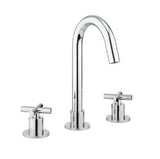 Crosswater 3 Tap Hole Basin Set Crosswater MPRO Crosshead 3 Hole Basin Mixer Tap