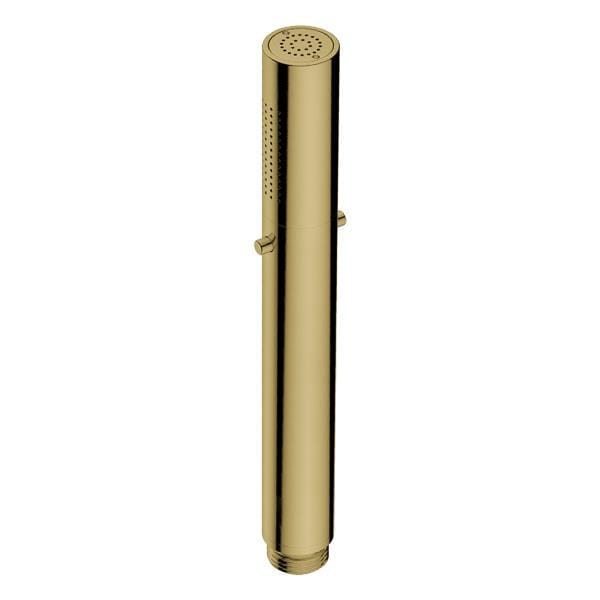 Flova Shower Handset Brushed Brass Flova 2 Function Pencil Shower Handset