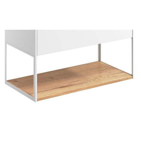 Crosswater Bathroom Furniture Accessory Matt White / 700mm Crosswater Mada Optional Shelf and Frame