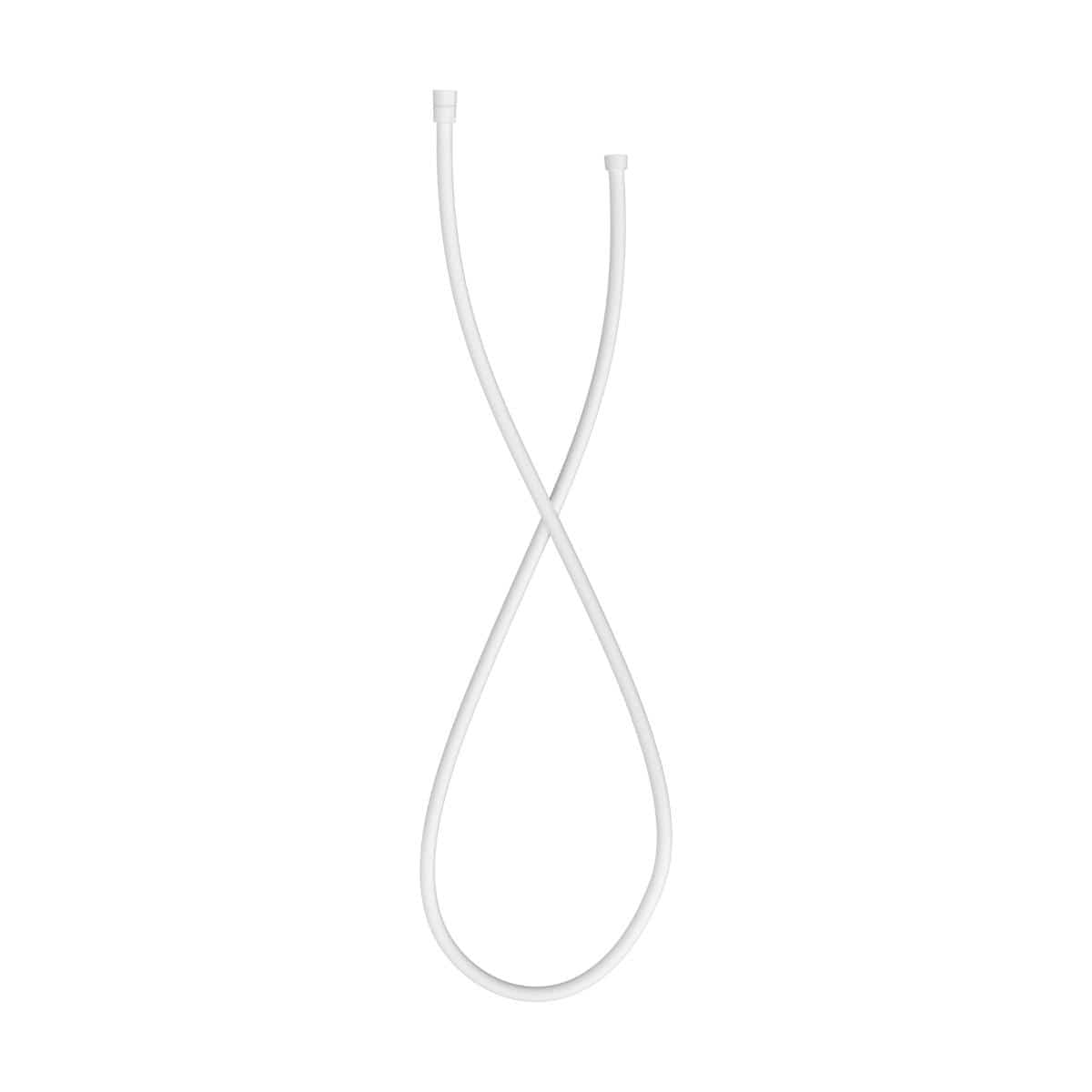 Roca Shower Hose Matt White Roca Flex 1.5m Anti-Twist Smooth Shower Hose