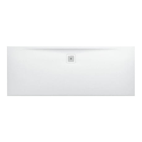 Laufen 1800 x 700mm / Drain on Long Side Laufen Marbond PRO Rectangular Tray with Waste in White